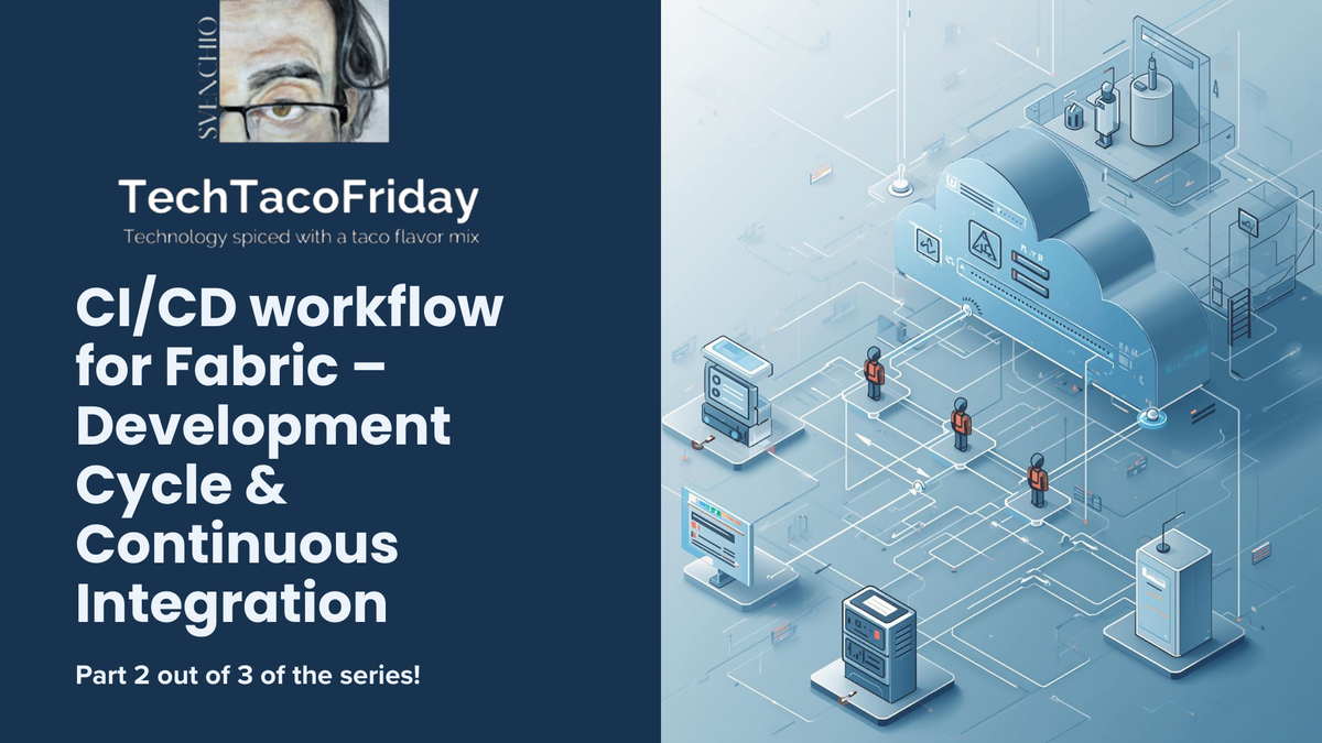 CI/CD workflow for Fabric – Development Cycle & Continuous Integration (CI)